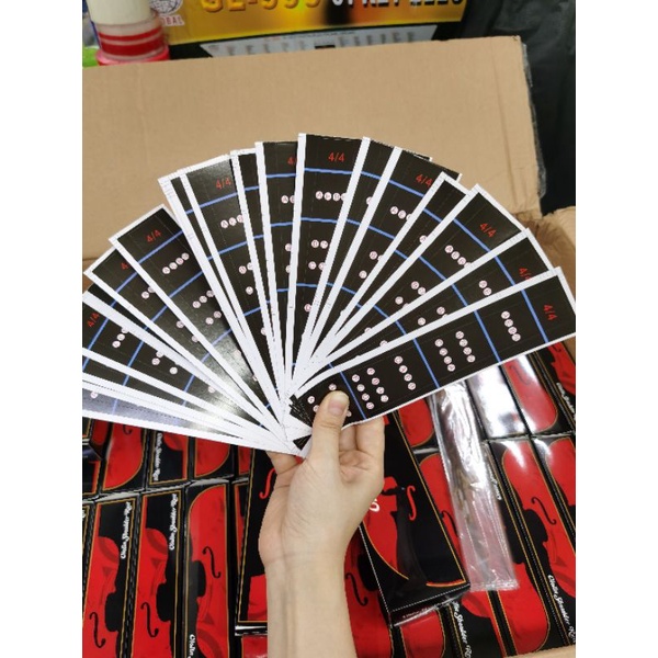 Violin Fiddle Guide Fingerboard Sticker ( FOR 4/4 ONLY ) | Shopee ...