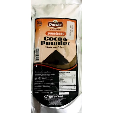 Dutche Cocoa Powder (Unsweetened and Sweetened) | Shopee Philippines