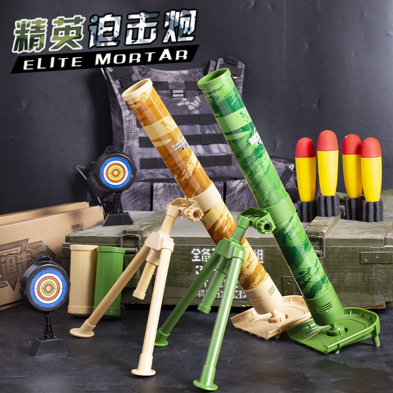 Sound and light Jedi mortar can launch rocket rocket shooting