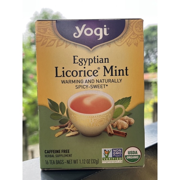 Yogi Tea, Egyptian Licorice Mint Tea - Tea Bags