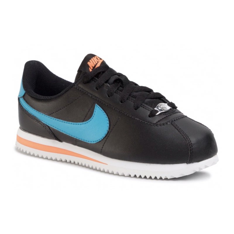 Nike cortez best sale white black orange