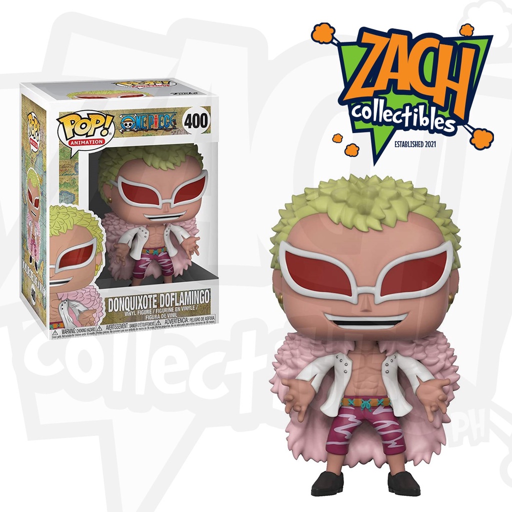 Funko POP! One Piece Donquixote Doflamingo #400 with FREE Protector ...