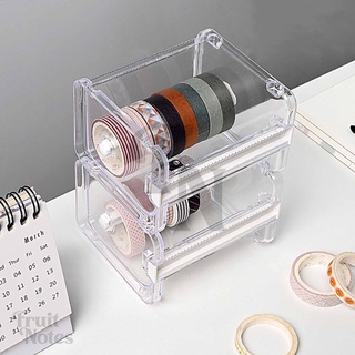 Tape Dispenser Washi Color Masking Tape Cutter Custom Journal Adhesive  Scrapbook Girls Tape Holder School Office Desk Supplies