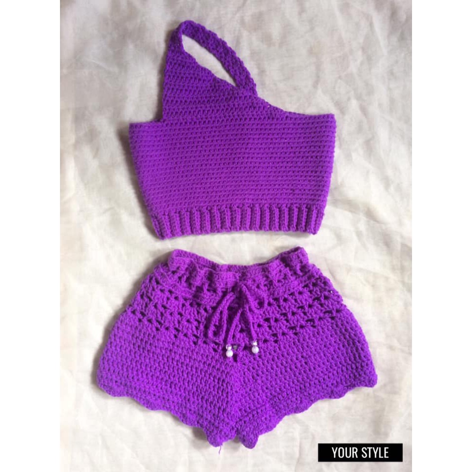 Crochet shorts clearance for kids