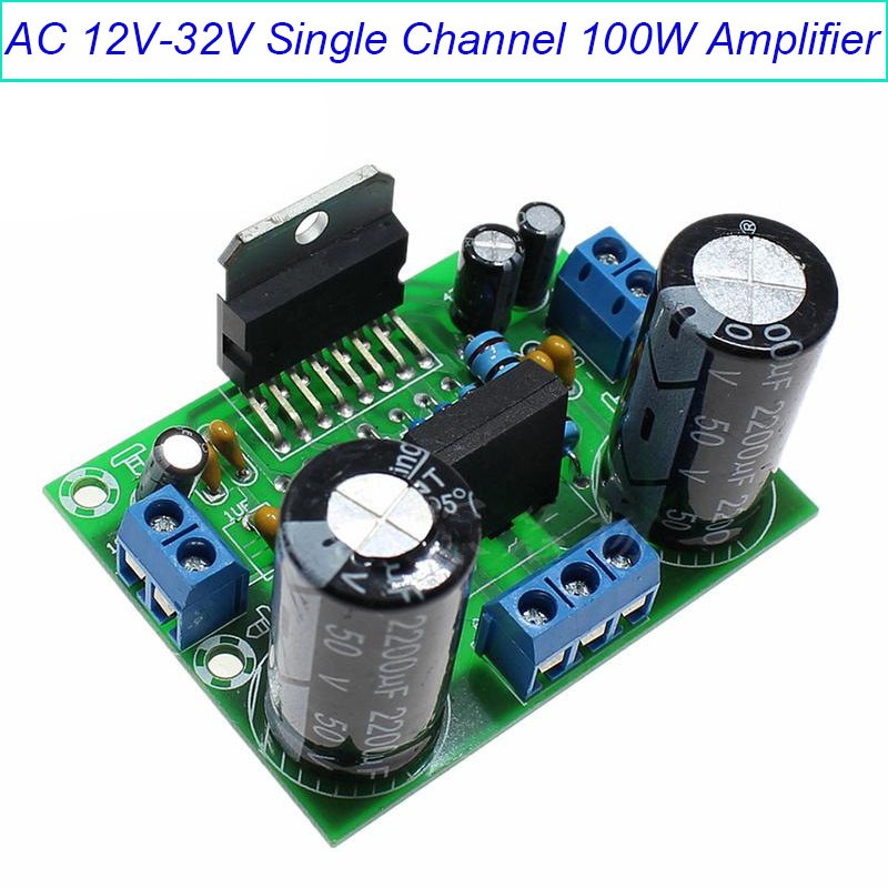 TDA7293 Mono Single Channel AC 12V-32V 100W Digital Audio Amplifier ...