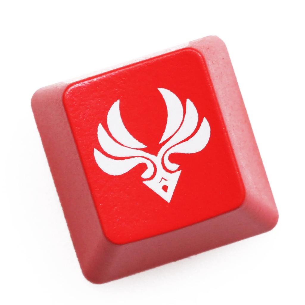 NOVELTY SHINE THROUGH KEYCAPS ABS ETCHED BACK LIT BLACK RED R1 ESC ...
