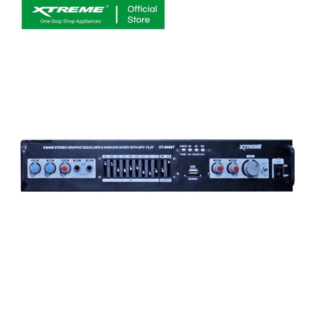 [WAREHOUSE SALE] XTREME Karaoke Amp 9 Band Stereo Graphic Equalizer