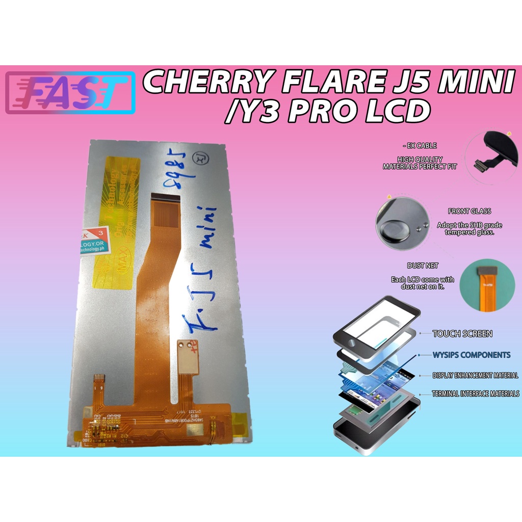 Lcd Crystal Display CHERRY MOBILE FLARE J5 MINI Y3 PRO LCD