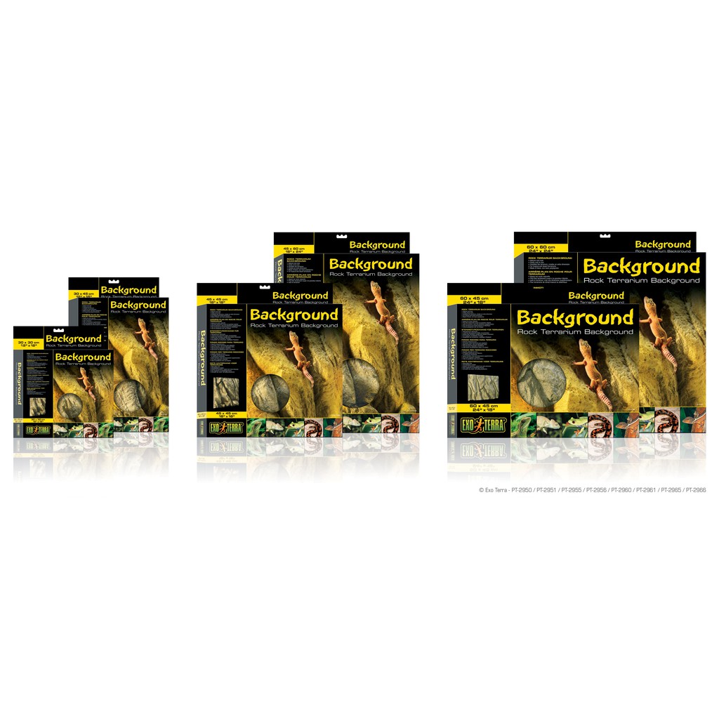 EXO TERRA ROCK TERRARIUM BACKGROUND NATURAL ROCK MOUNTAIN FOAM REPTILE