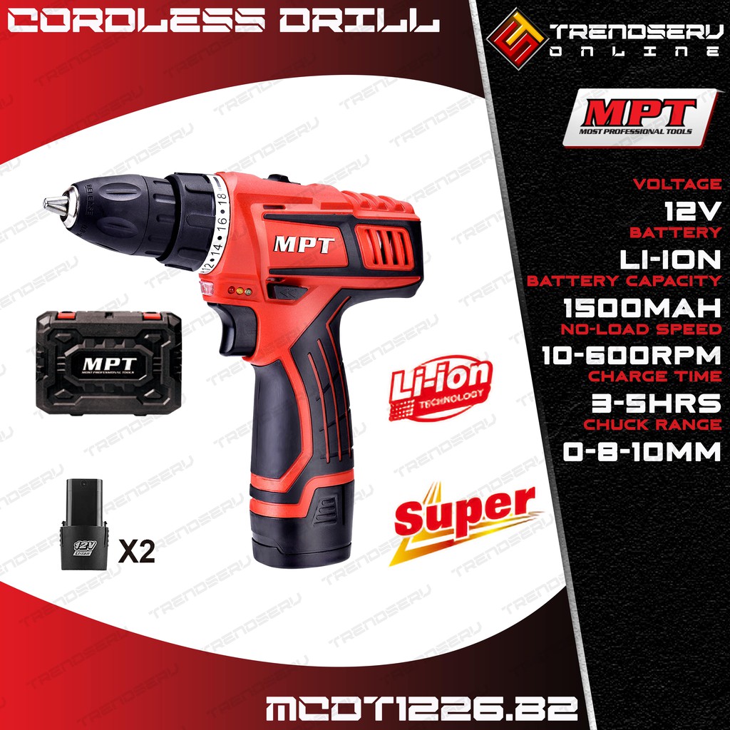 Mpt 2024 cordless drill