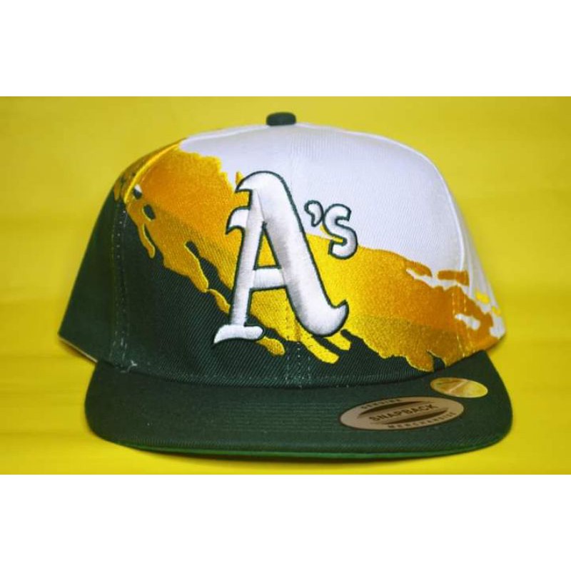 Vintage Oakland A´s Athletics Hat Cap SnapBack Adjustable Green OneSize OC  Sport 海外 即決-