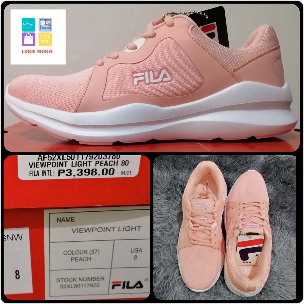 Fila shoes hot sale peach color