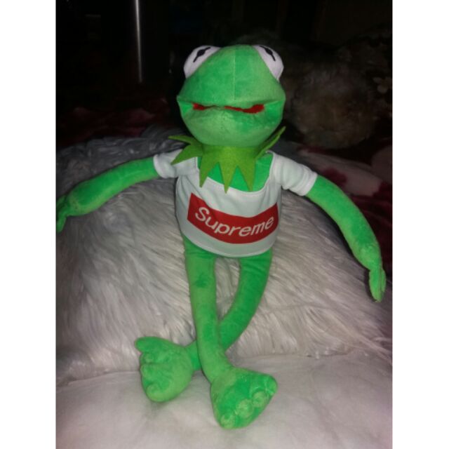 Supreme kermit deals plush