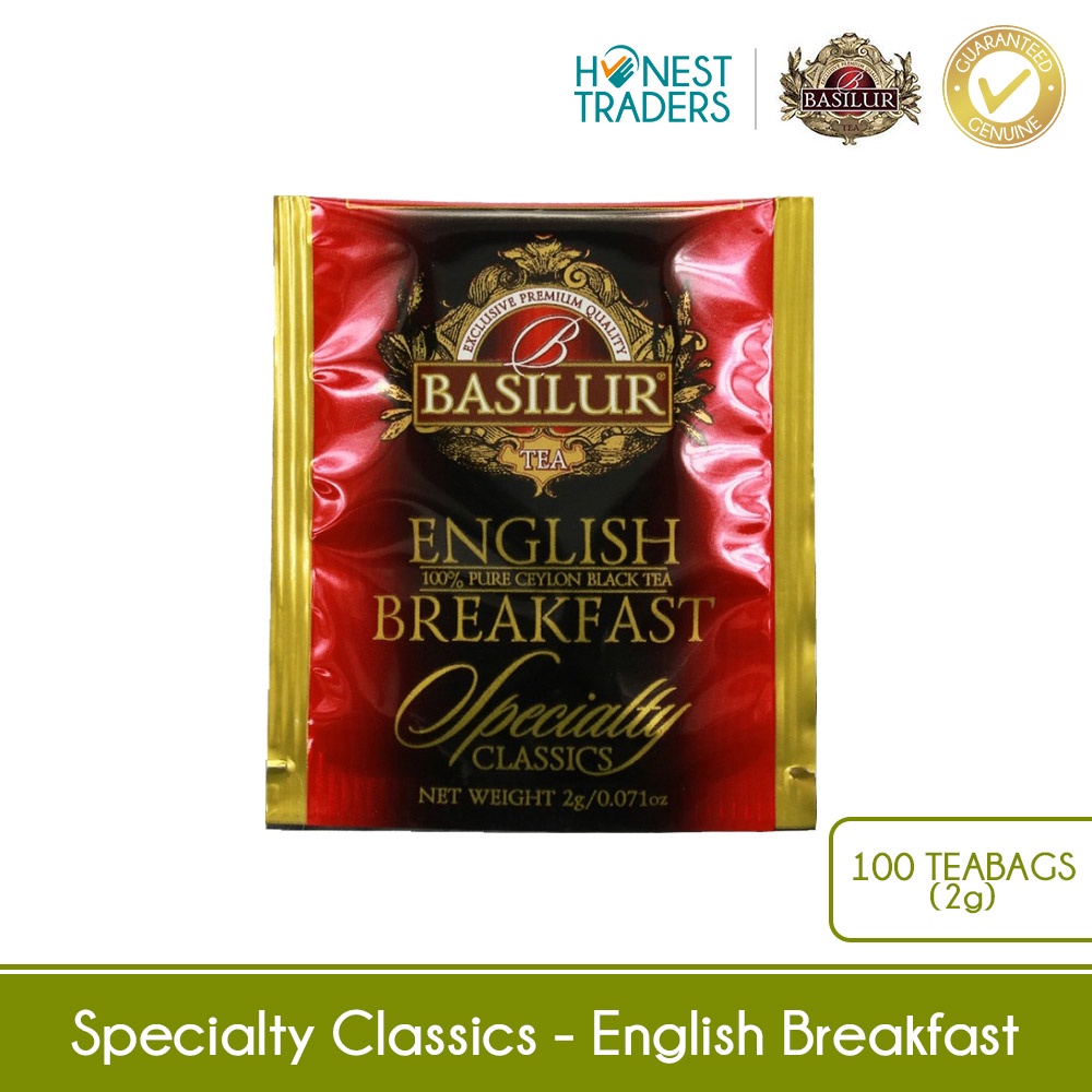 Basilur Tea "Specialty Classics" English Breakfast Horeca 2g X 100en ...