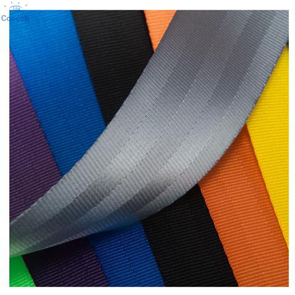 ANNX 3.5 Meter Red Seat Belt Webbing Fabric Roll - 1.81" Wide For Racing Harnesses