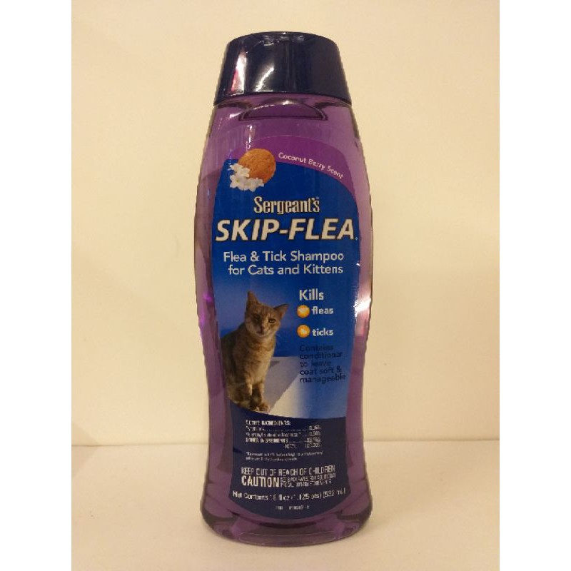 Sergeants cat clearance shampoo