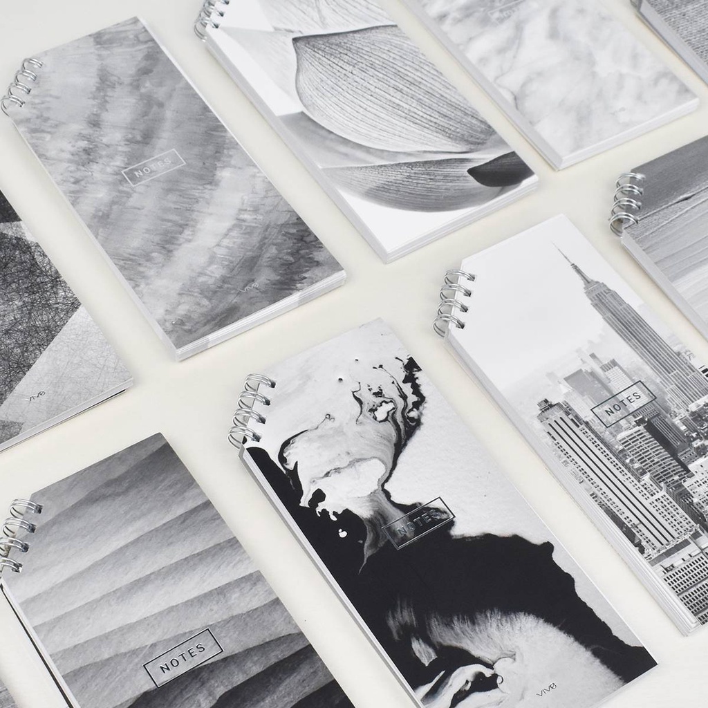 Shades of Grey Notepad Papeleria by VIVE | Shopee Philippines