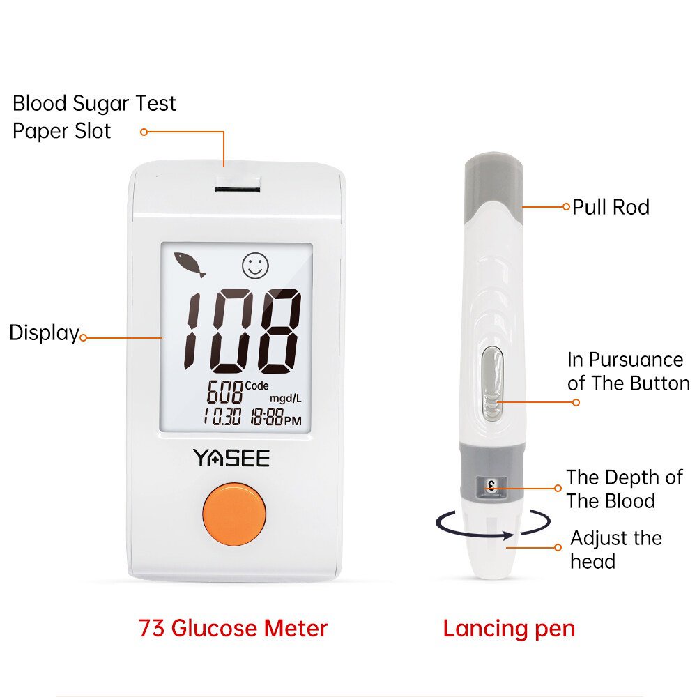 Blood Glucose Monitor Blood Glucose Meter Detector Diabetes