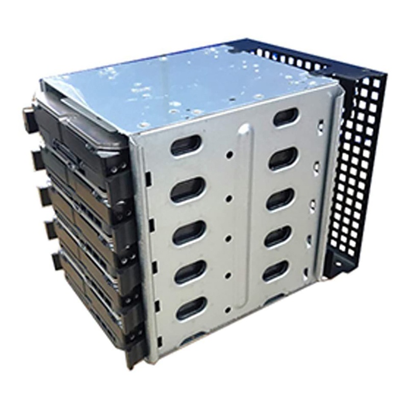 5.25 Inch to 5 x 3.5 Inch SATA HDD Cage Rack Hard Drive Disk Enclosure ...