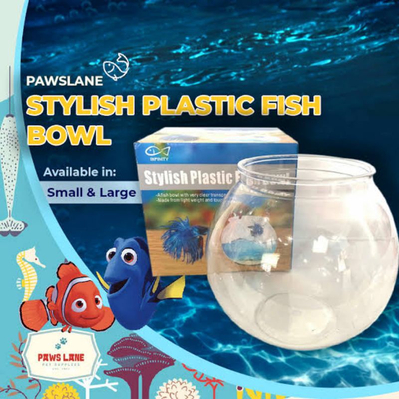 Infinity Plastic Fish Bowl (Large)