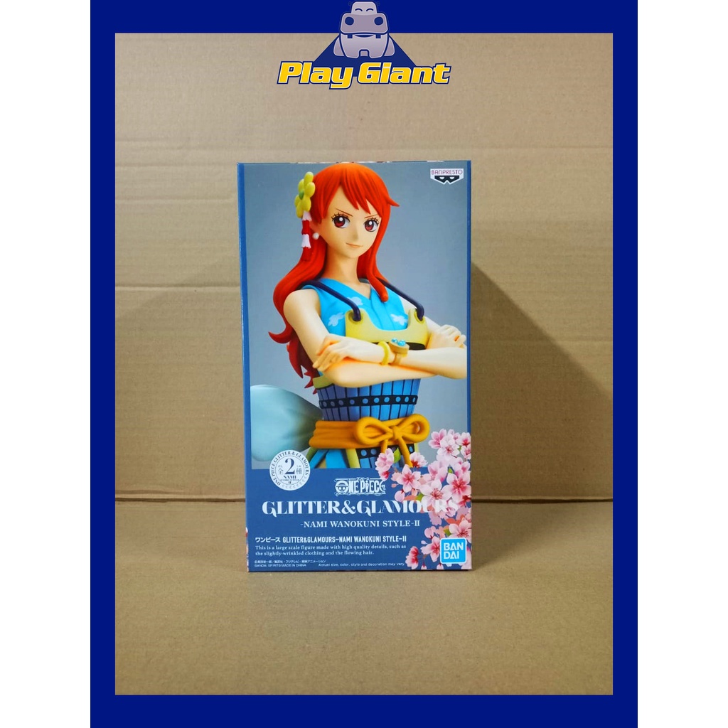 One Piece Glitter & Glamours Nami Wano Country Style II Ver B Blue Shopee Philippines