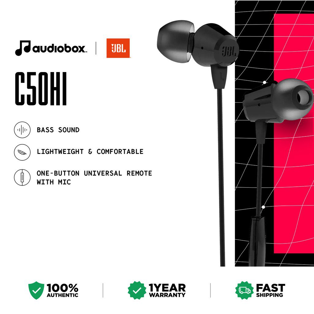Jbl c 50 hi hot sale