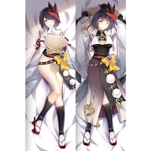 50x150cm New Design Genshin Impact Kujo Sara Dakimakura Male Otaku Hugging Body Pillow Case 4079