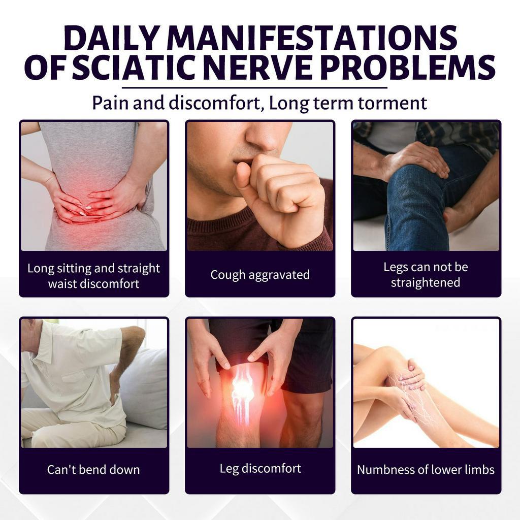 Product image South Moon Natural Sciatic Nerve Pain Relief Patch 12pcs/pack Relieve Leg Numbness Lower Back Joint Inflammation Pain Stickers Reduce Hip Waist Discomfortable Pads 2