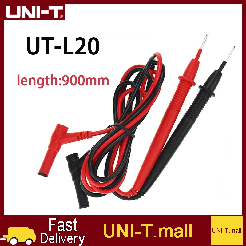 UNI-T Multimeter test extention lead probe UT-L14 1000V 10A SILICON WIRE meter | Australia