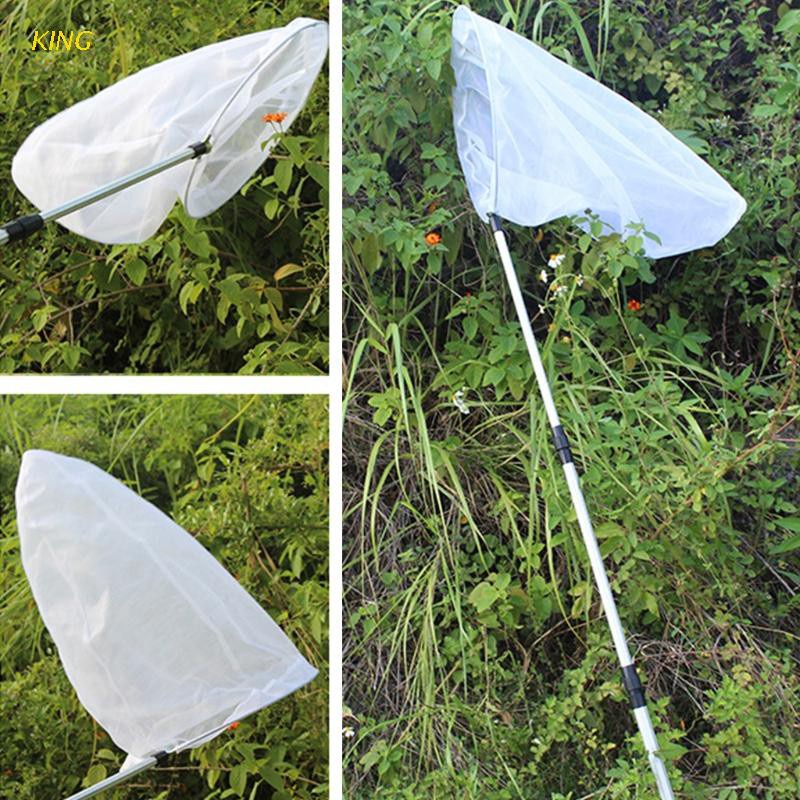 KING Aluminum Alloy Telescopic Handle Insect Net Child Catch Butterfly ...