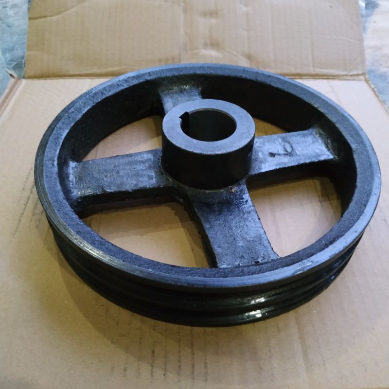 Puli pulley pully B2 - 10 inch as Can/Request Cast Iron pully Size ...