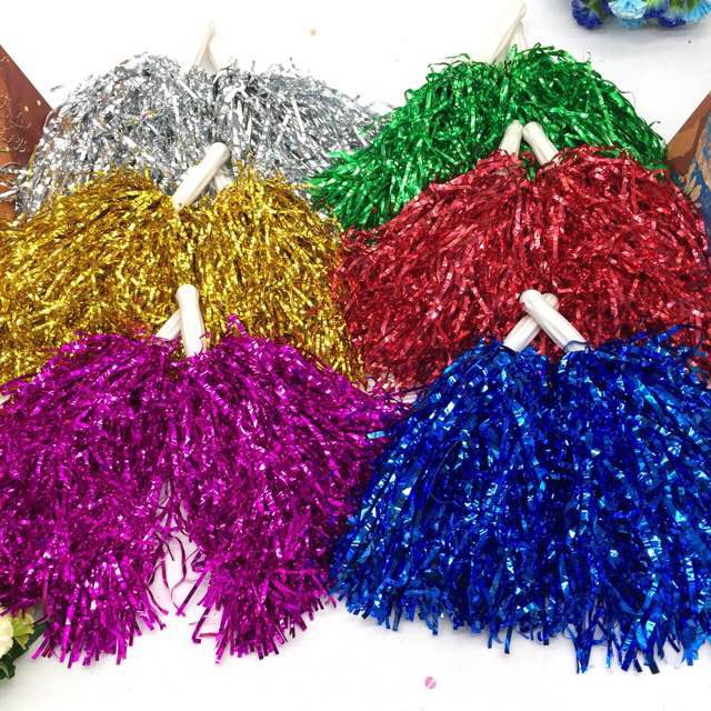 Small Cheering Pom poms / Pom Poms 1 Pair Cheerleading for Sporting ...