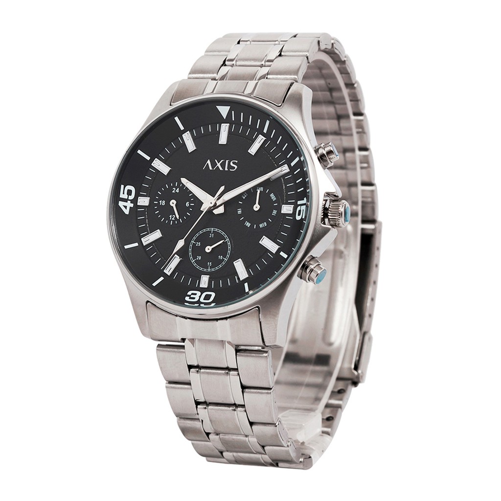 Axis watch silver best sale