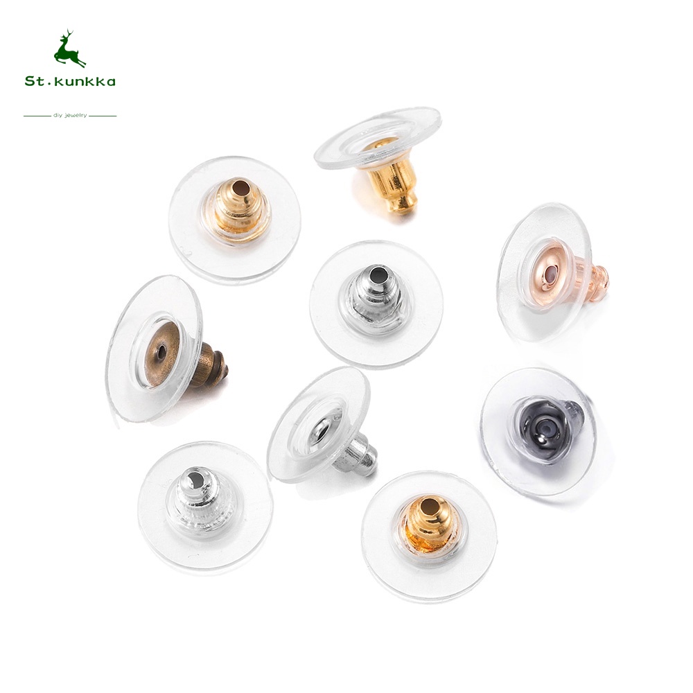 Fermagli Per Orecchini In Gomma Trasparenti – 10 Paia (20 Pezzi) – Betterware, Sostituti Senza Lattice, Universali Per Ganci E Clip - 3