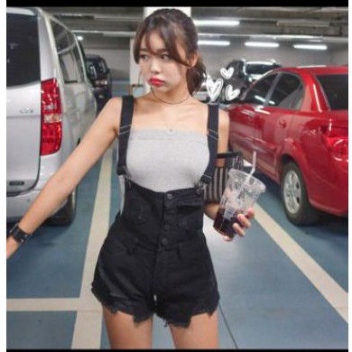 Ripped jumper shorts top