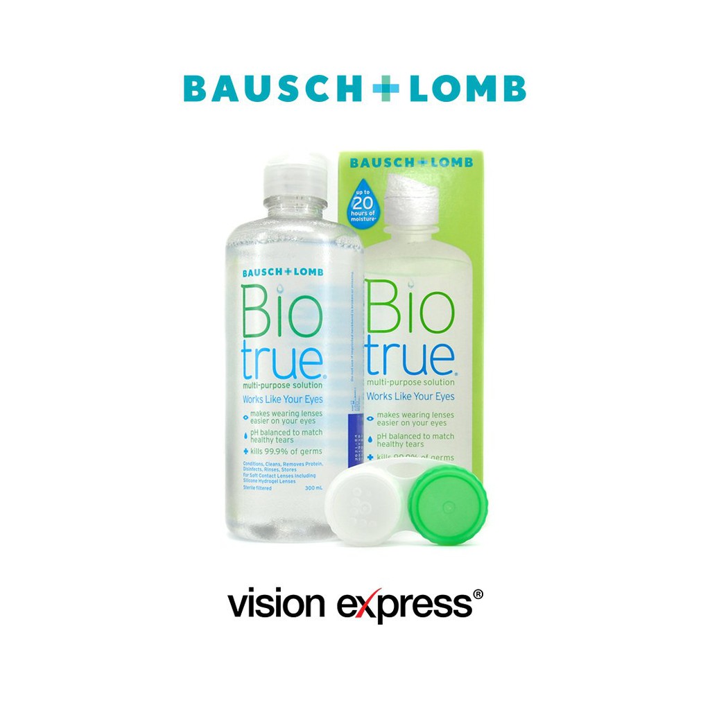 Bausch & Lomb Bio True Contact Lens Solution 300ml Shopee Philippines