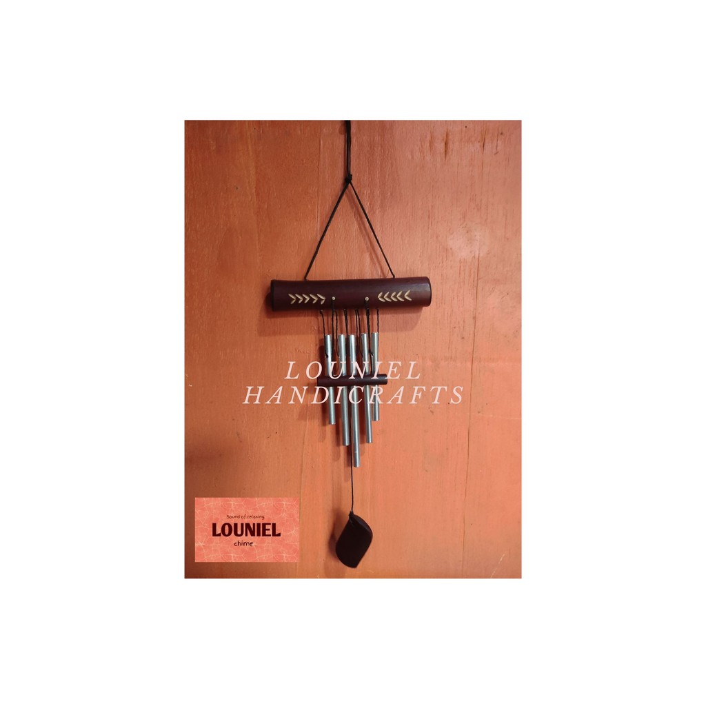 Denise Chime/ 5 tubing chimes/ Door Chimes/ Outdoor Chimes / Louniel
