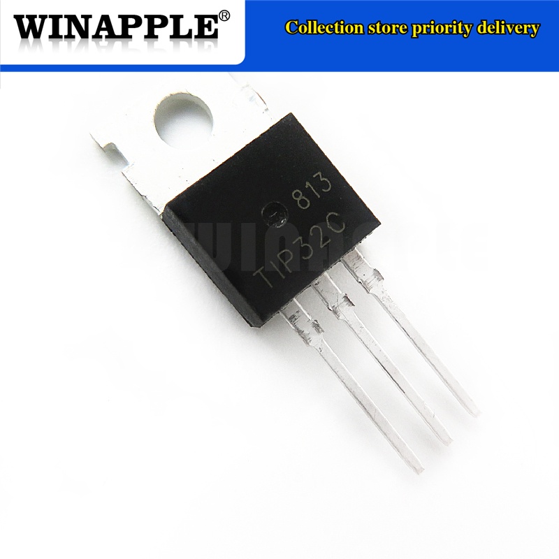 Lot De 10 Transistors TIP31C TO-220 NPN - 3A / 100V - Pour Montages électroniques Et Réparations