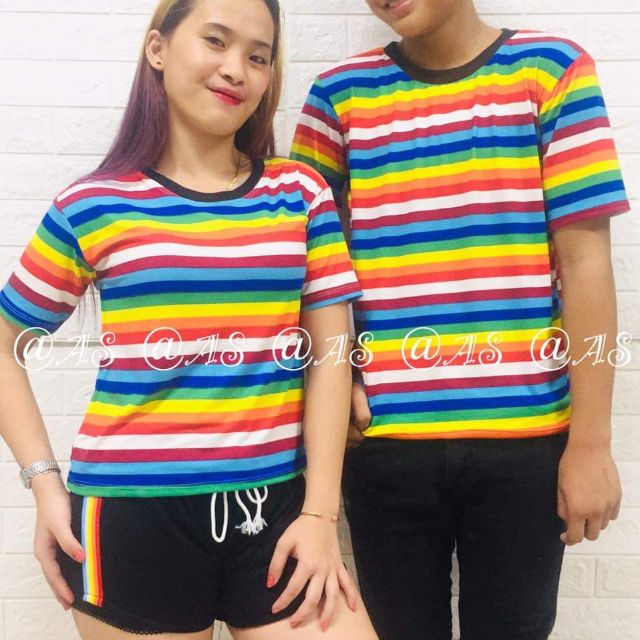 rainbow couple shirts