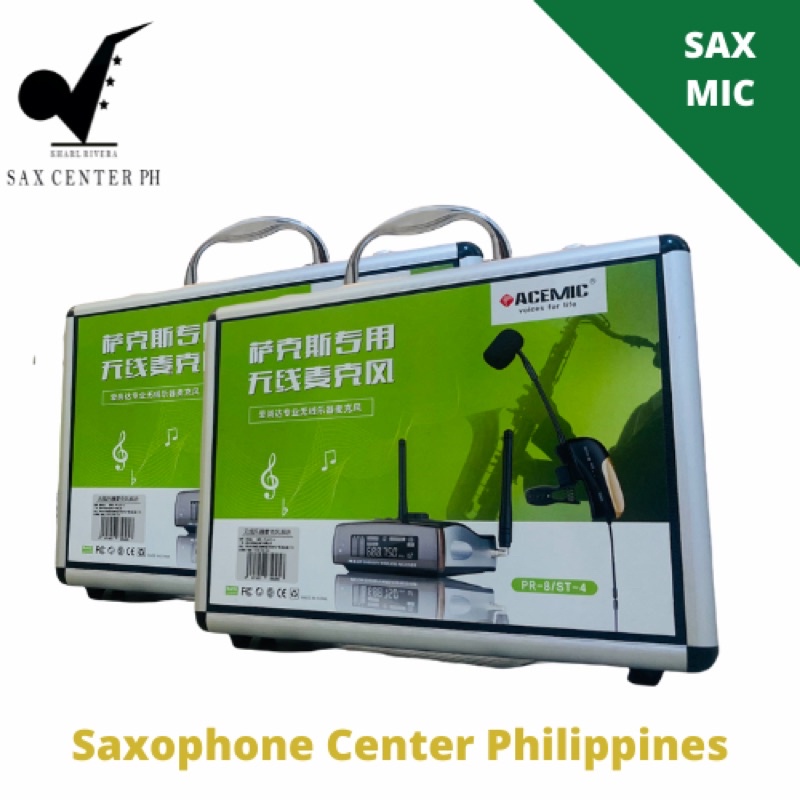 ACEMIC PR-8 ST-4 Wireless Microphone System For Saxophone & Brass Instruments