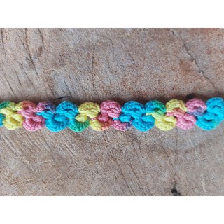 Cruciani Inspired Knots Design Lace Crochet Bracelet Shopee