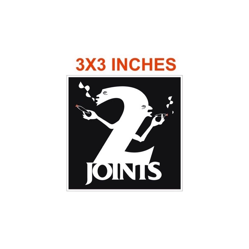 2 Joints Logo Smoke Weed | Two Crossed Joints | Custom Made T Shirt