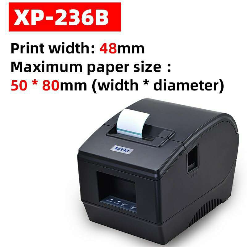 Xprinter XP-236B XP-365B 50mm 80mm Printer Label + Receipt Bluetooth ...