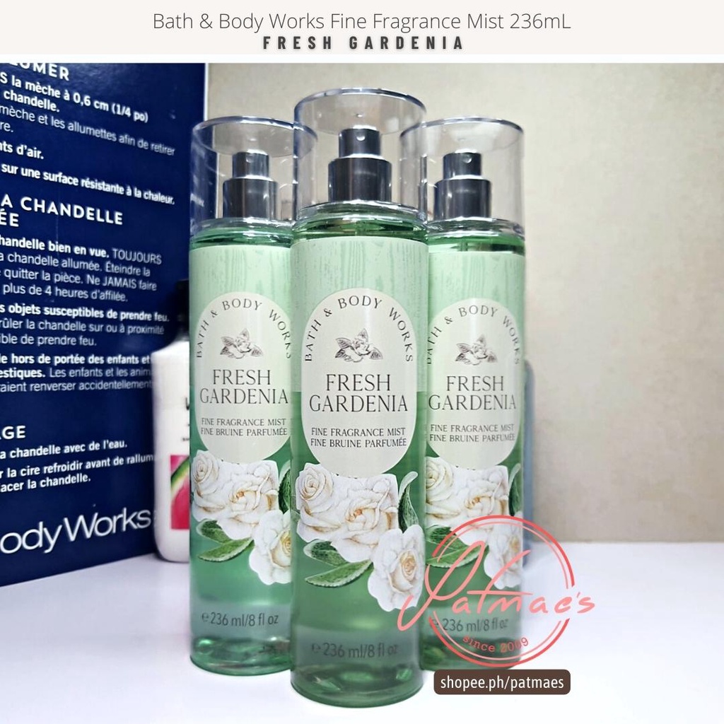 Bath and body works online fresh gardenia mist review