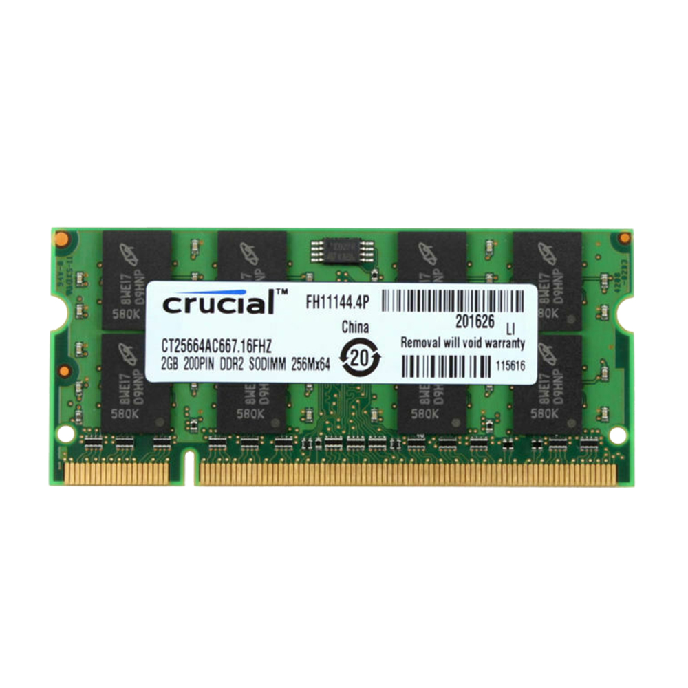 4 GB (2x 2 GB) Laptop RAM DDR2 667 Acer Extensa 5610 4010 5620G Memoria