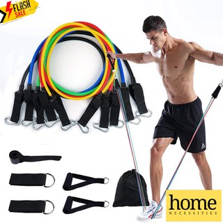 Power Press Push Up Board Value Bundle - Push Up Bar Workout Gear with Resistance Bands and Jump Rope, Calisthenics Equipment PU