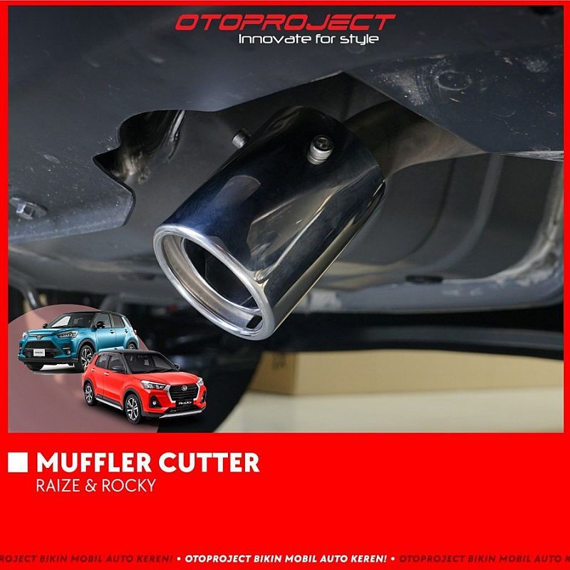 MUFFLER CUTER RAIZE EXHAUST TAIL ROCKY/ | Shopee Philippines