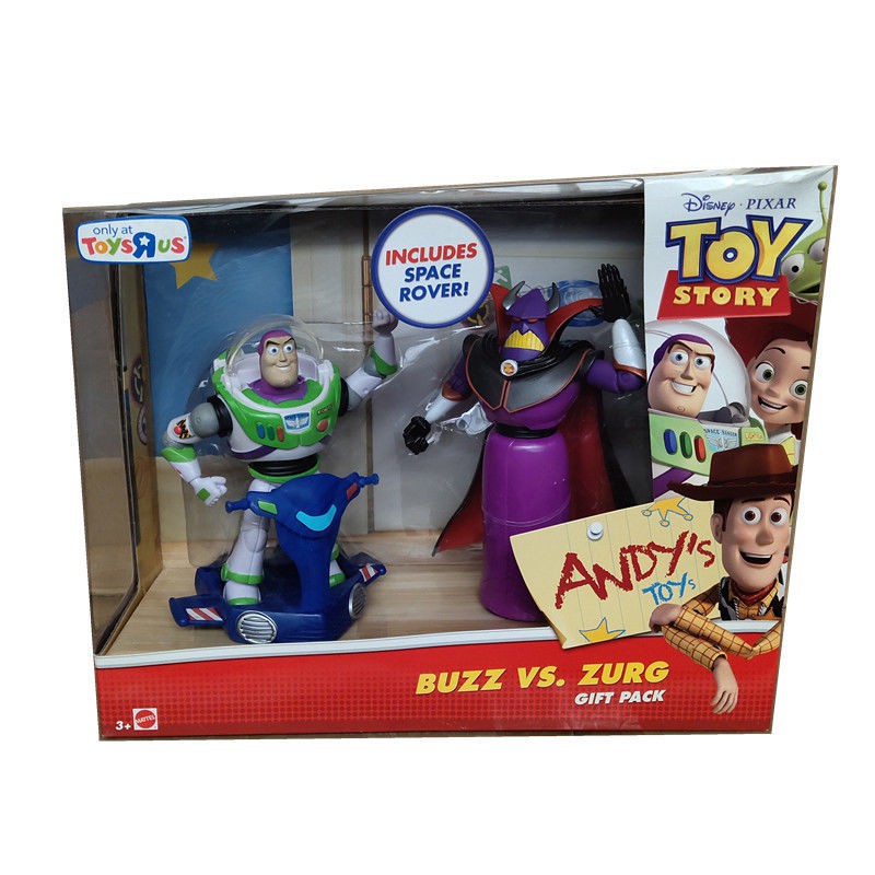 Boxed toys R Us TOYSRUS Toy Story BUZZ Bath VS ZURG Zach King Doll l2b4