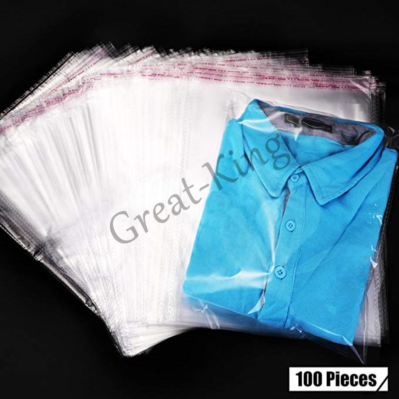 Pcs Opp Clear Plastic With Self Adhesive With Airhole Shopee