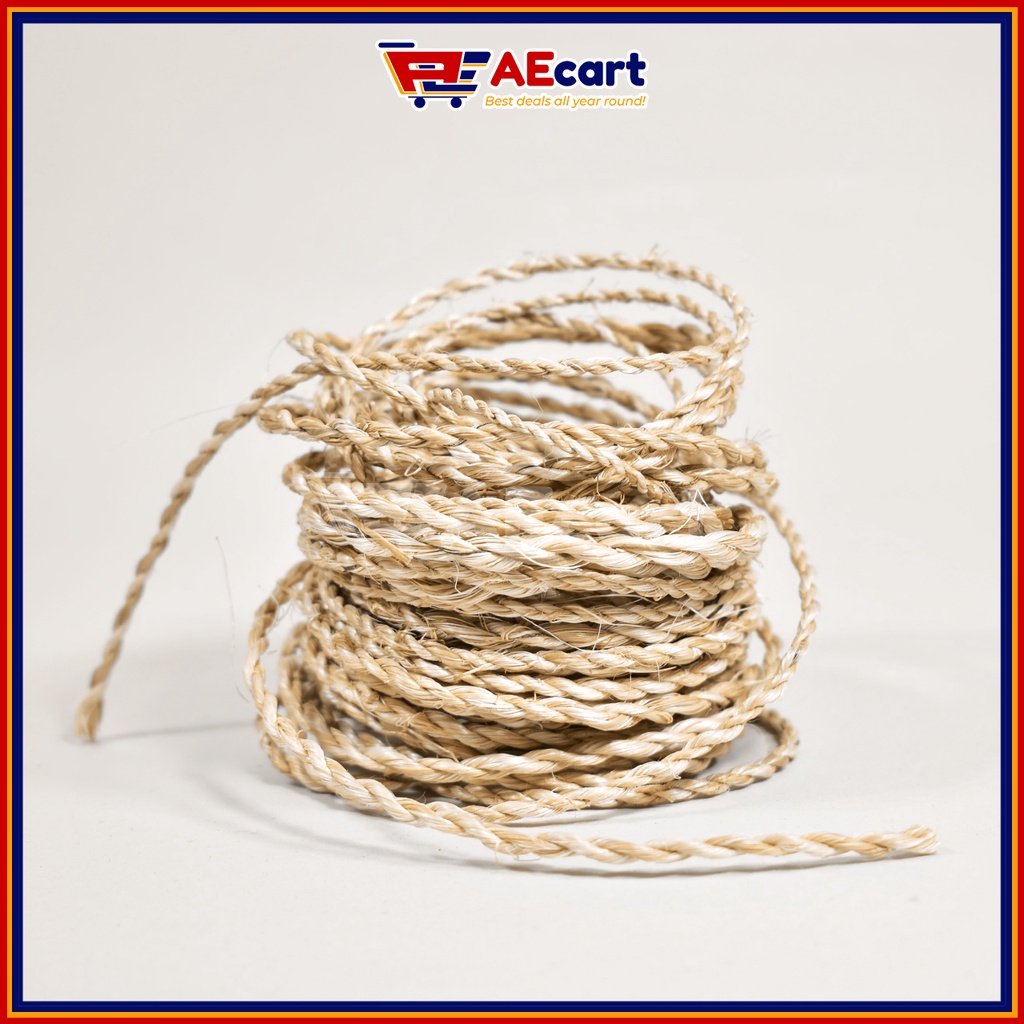 3MM | 𝐀𝐁𝐀𝐂𝐀 𝐑𝐎𝐏𝐄 | 10meters | aecart.ncr | Shopee Philippines